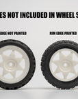 Porsche 959 Rally wheels 42mm - 3D printed - RESIN - Set of 4. PRE ORDER