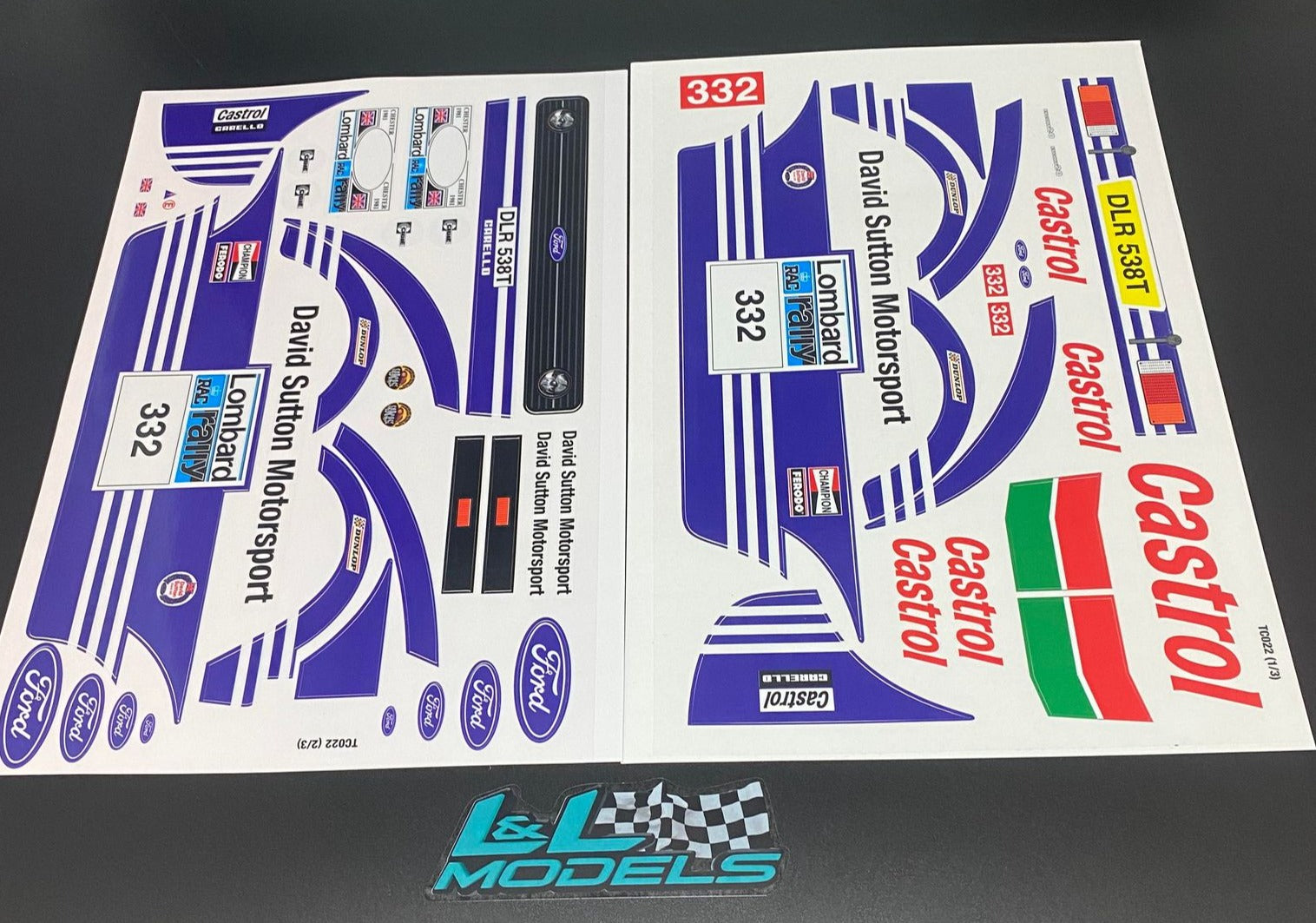 David Sutton MK2 Decals