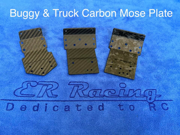 RC 10 RC10T Buggy & Truck Carbon Nose Plate