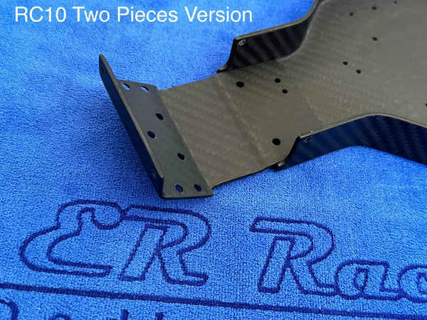 RC 10 Two Piece Monocoque Plane Weave Carbon Chassis