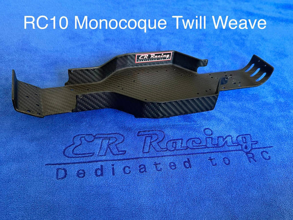 RC 10 Monocoque Twill Weave Carbon Chassis