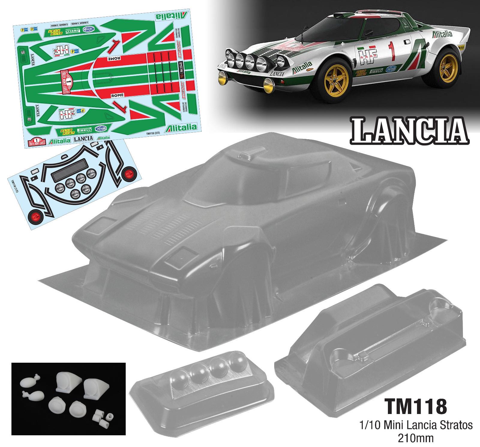 Stratos 210mm M chassis Tamiya Xpress HPI Carten