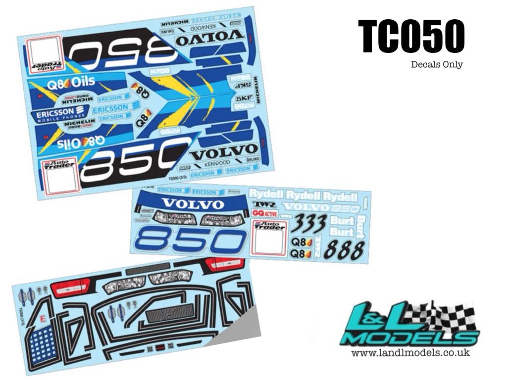 Volvo 850 BTCC Decal Set