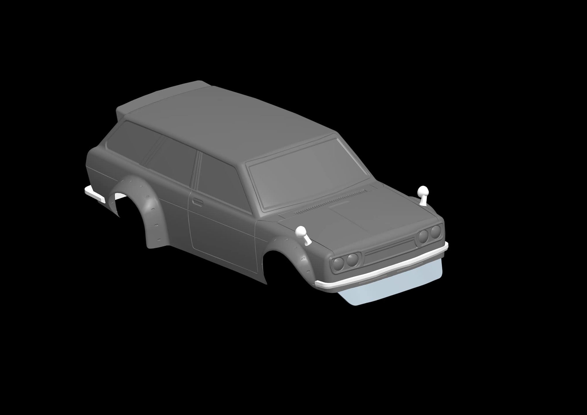 TC510 1/10 Datsun 510 Wagon, 257/200mm