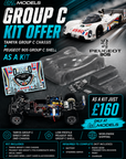 Peugeot 905 Group C – Tamiya Group C Chassis Kit – 1/10 RC