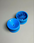 FanRc RC10 Wheels Blue 2.2