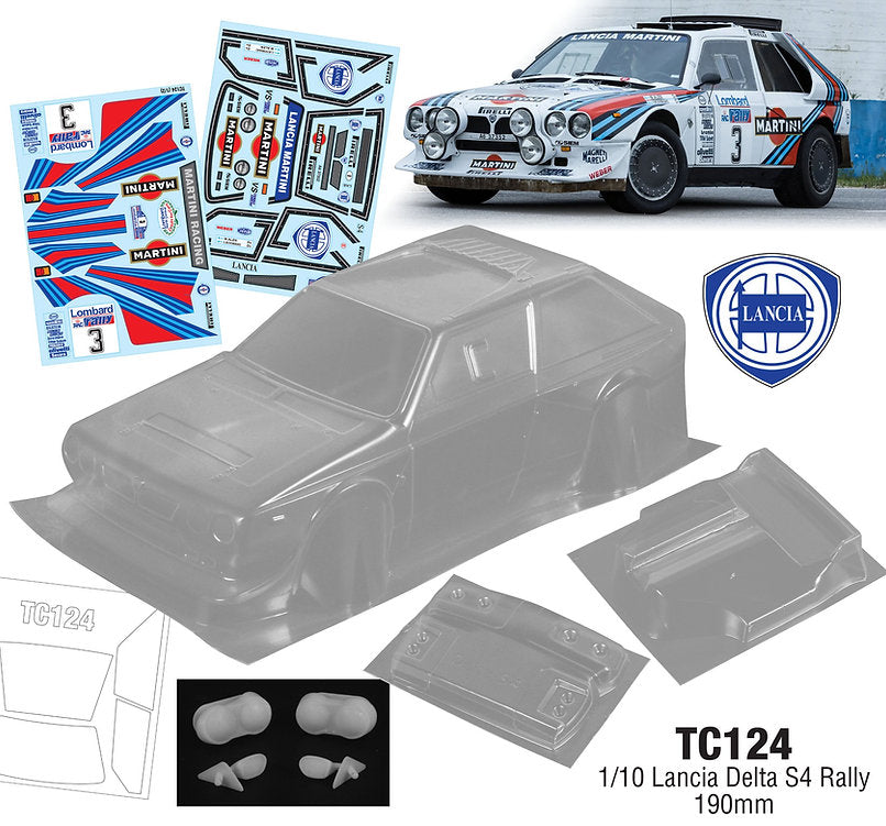 1/10 Lancia Delta S4 Rally (190mm)
