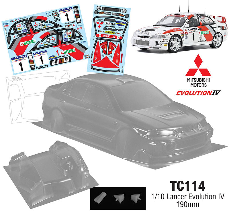 1/10 Lancer Evolution IV (190mm) – L&L models