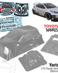 Yaris 1/10 Toyota Yaris Pandem, 200mm