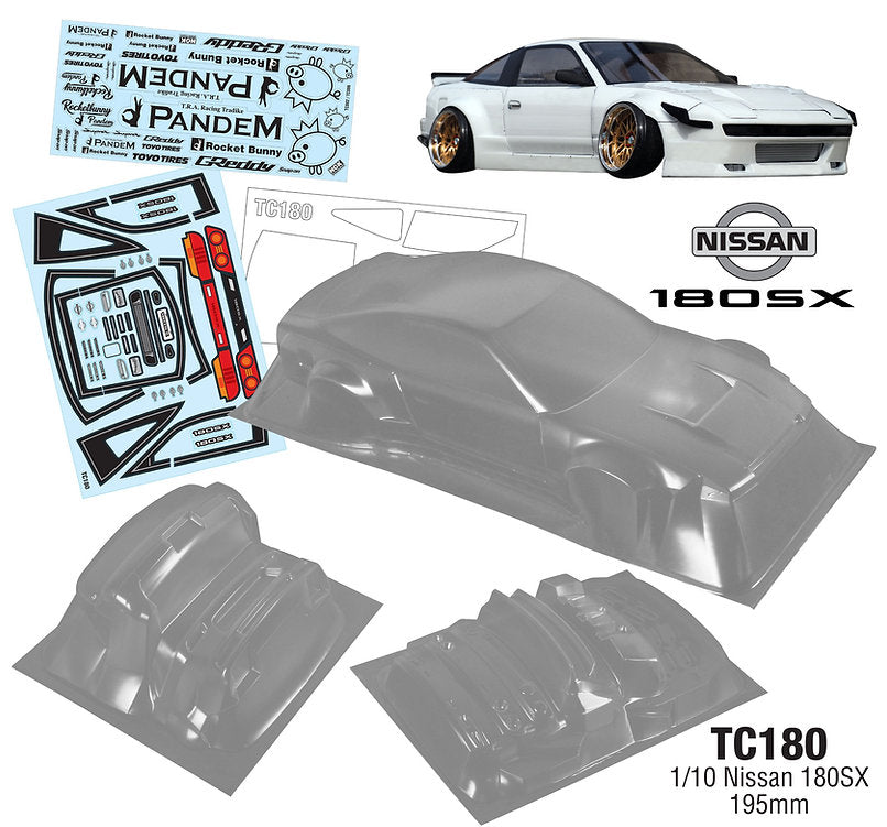 1/10 Nissan 180SX, 195mm  DRIFT TAMIYA MST YOKOMO