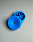 FanRc RC10 Wheels Blue 2.2