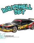 Tamiya 1978 Ford Zakspeed Capri Body Set Options