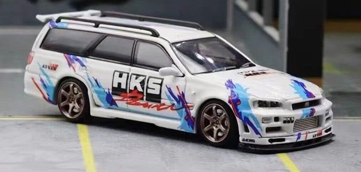 TC134 1/10 GTR R34 Wagon, 258/190mm