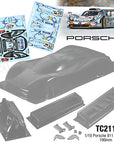 TC211 1/10 Porsche GT1 LM, 190mm 911 GT1 Mobil Decal Sheet