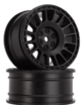 Mini Spoke Black 4mm offset 26mm Rc Touring Car Wheels For Tamiya TT01 TT02 HPI Kyosho 12mm Hex Not M Chassis