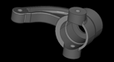MX4-front-hub-final-LHS alloy. GOLD