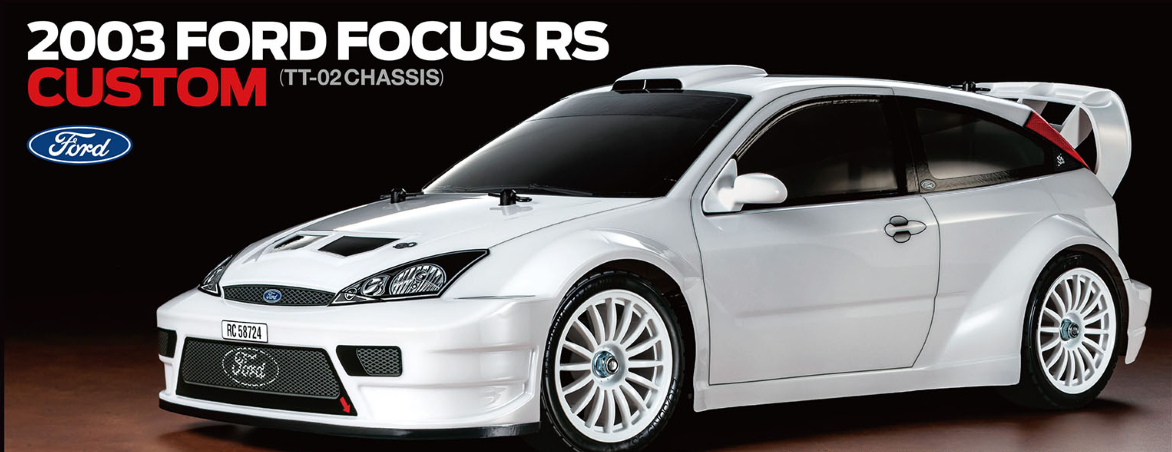 BODYSET FOR 51718 1/10 R/C 2003 Ford Focus RS Custom – L&L models