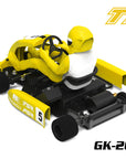 Team Saxo Racing GK-200 - Go-Kart - 1:8 2WD Kart Kit - with ESC, Motor and Servo RED, BLUE, BLACK, YELLOW