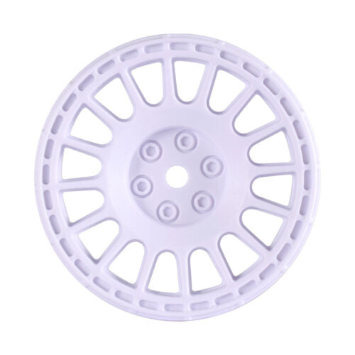 Spoke White 0mm offset 26mm Rc Touring Car Wheels For Tamiya TT01 TT02 HPI Kyosho 12mm Hex Not M Chassis