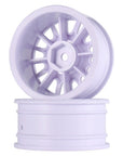 Spoke White 0mm offset 26mm Rc Touring Car Wheels For Tamiya TT01 TT02 HPI Kyosho 12mm Hex Not M Chassis