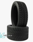 D008 Road Tire On-Road Grip Tyre Set (52mm x 26mm)