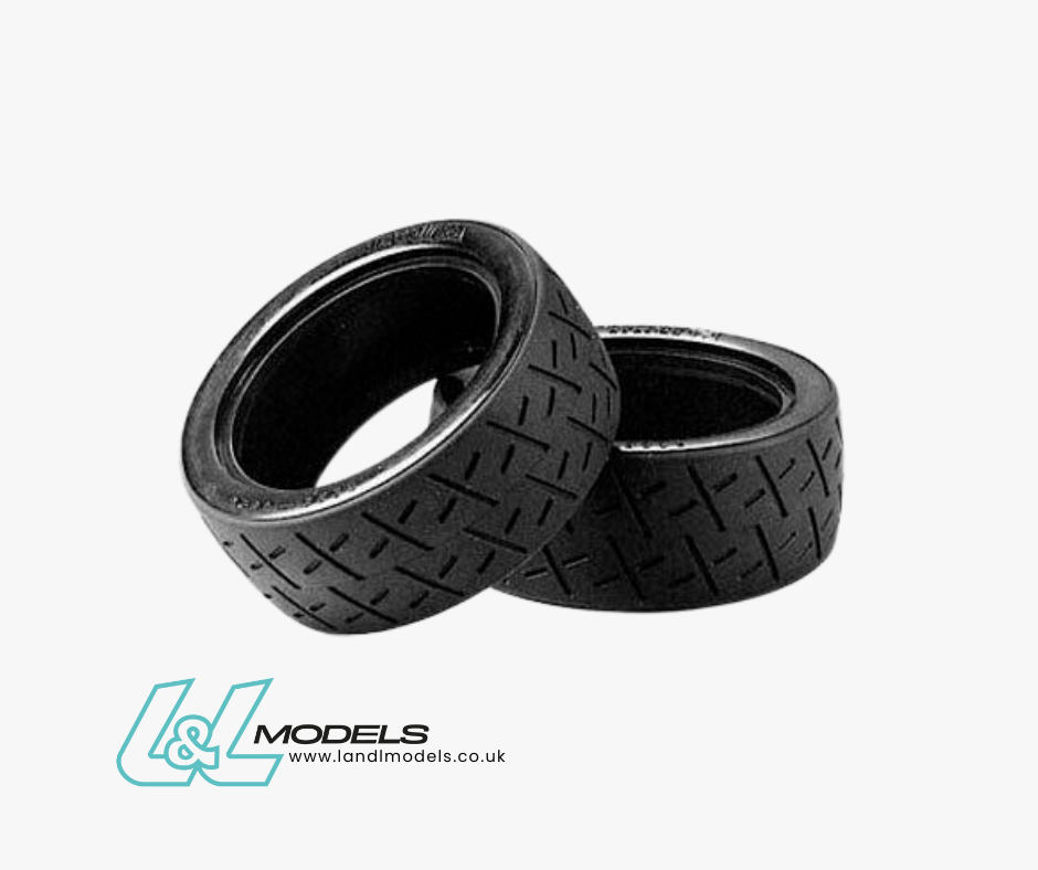 Tamiya 300050454-1:10 Tyre Slick Bouwpakket Type, 2