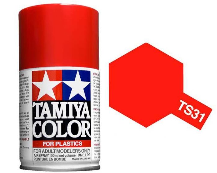 Tamiya 100ml TS-31 Bright Orange