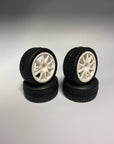 D008 Road Tire On-Road Grip Tyre Set 52mm X 26mm wheel Tamiya Kyosho HPI TYP2
