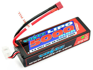 Voltz 5000mAh 2S 7.4V 50C Hardcase LiPo Stick Battery Pack VZ0317