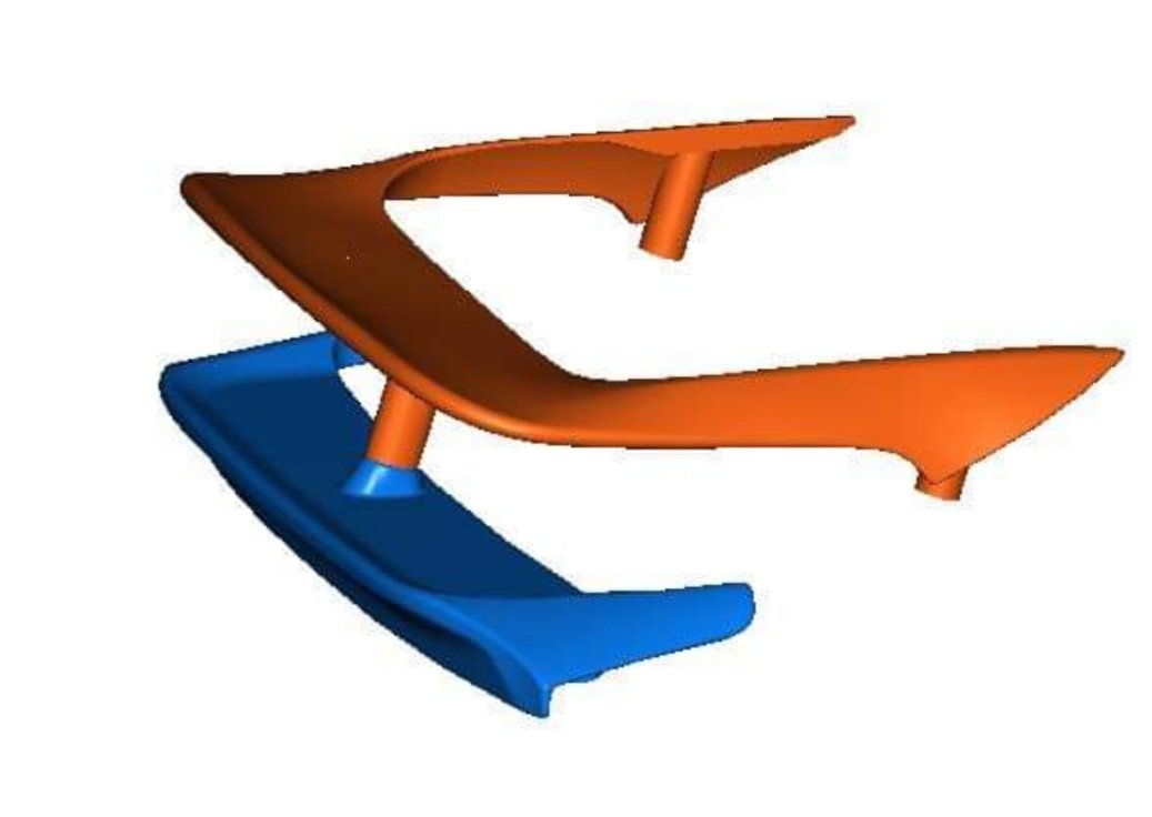 TC808 3d Printed Cosworth Wing - L&L models