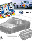 TC016 VW Caddy 190mm tamiya TT01 TT02