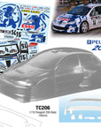 PEUGEOT 206 WRC BODY PARTS SET 58250 replica