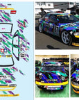 TC010 1/10 Opel Vectra GT JTCC BTCC, 184mm Tamiya TT01 TT02