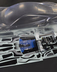 Tamiya 1/10 RAYBRIG NSX CONCEPT GT Clear Body Parts Set 51563 With Wheels & Tyres