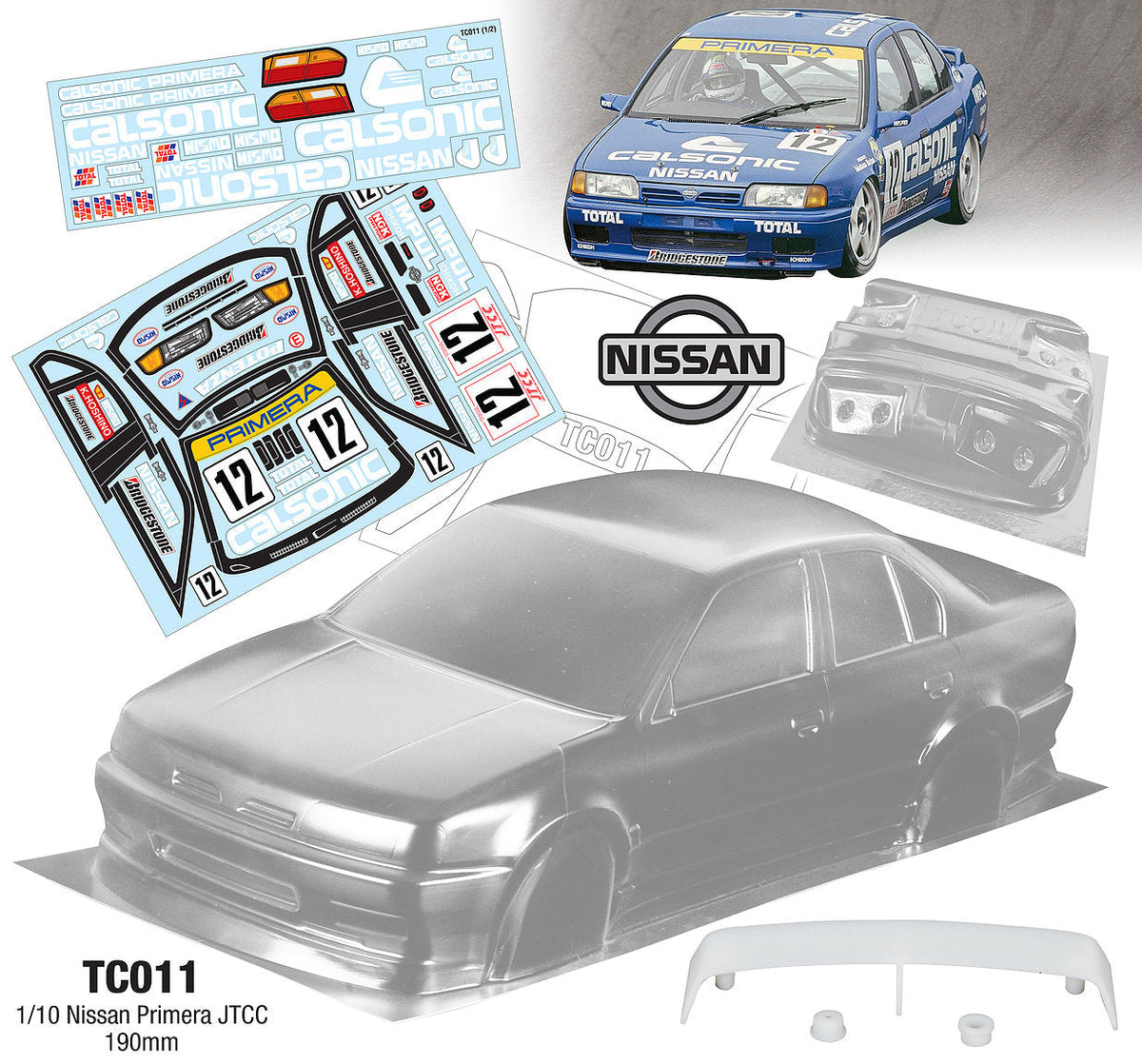 か*ん様 Calsonic Nissan ラジコンカー 1/10スケール Calsonic Nissan ラジコンカー 1/10スケール