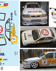 TC010 1/10 Opel Vectra Mobil 1 JTCC BTCC, 184mm Tamiya  TT01 TT02