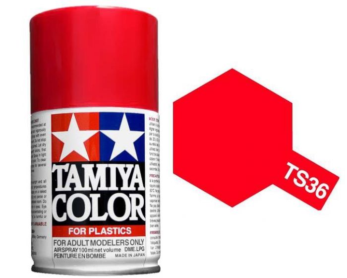 Tamiya 100ml TS-36 Fluorescent Red