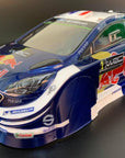 TM218 Ford Fiesta bull 210mm M-chassis body shell - L&L models