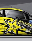 TM218 Ford Fiesta Rockstar 210mm M-chassis body shell - L&L models