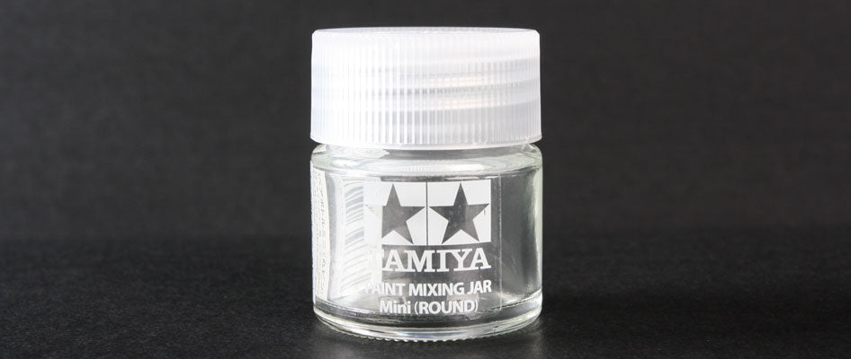 Tamiya Mixing Jar Mini Round Mini Acrylic Paint - 10ml 81044