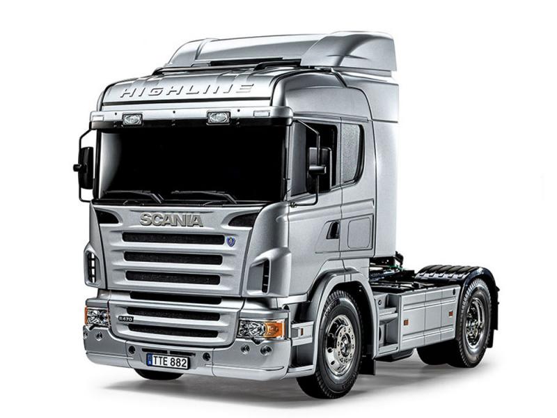 Tamiya 1/14 RC Scania R470 Silver Edition Truck Kit 56364