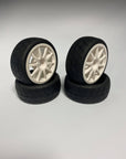 D001 Road Tire On-Road Grip Tyre Set 52mm X 26mm wheel Tamiya Kyosho HPI TYP2