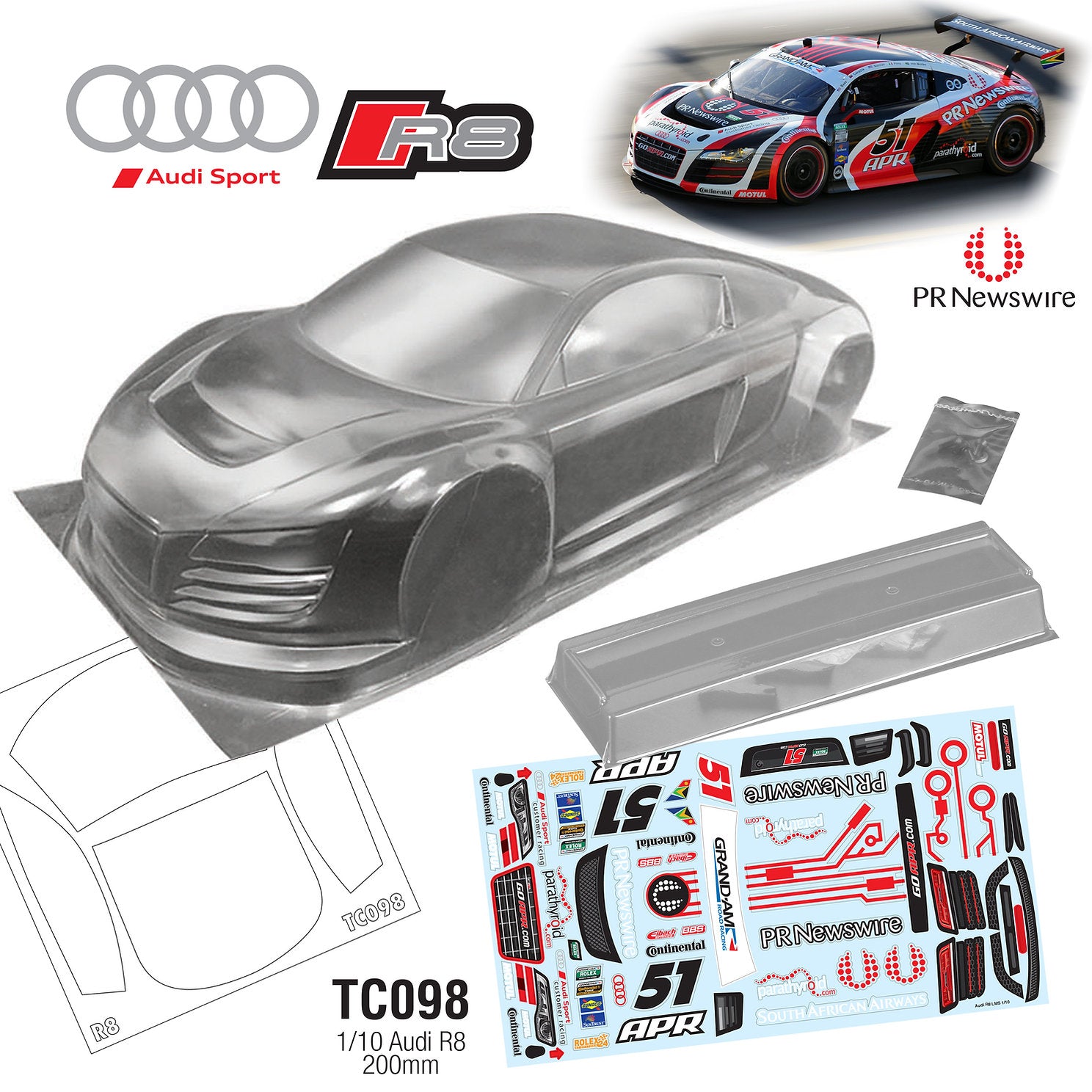 Losi audi r8 on sale