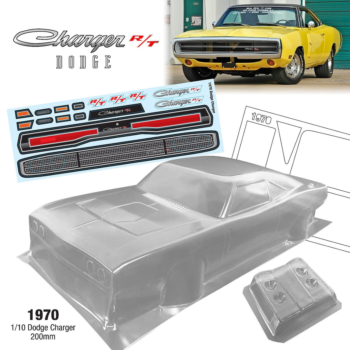 Dodge store rc body