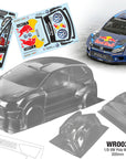 Volkswagen Polo WR8 Bodyshell Kit WR8 HPI Fitment