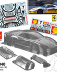 F40 190mm x 257mm Tamiya TT01 TT02 HPI Kyosho