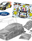 TM218 Ford Fiesta Rockstar M-Chassis Body Shell