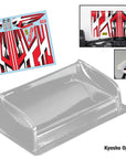 Kyosho Optima Mid Turbo Body & Wing Set Multi Options