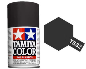 Tamiya 100ml TS-82 Black Rubber # 85082