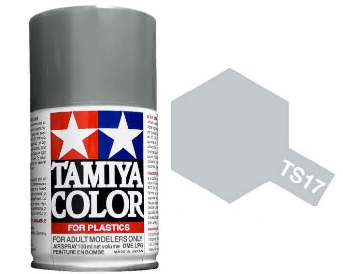Tamiya 100ml TS-17 Gloss Aluminium